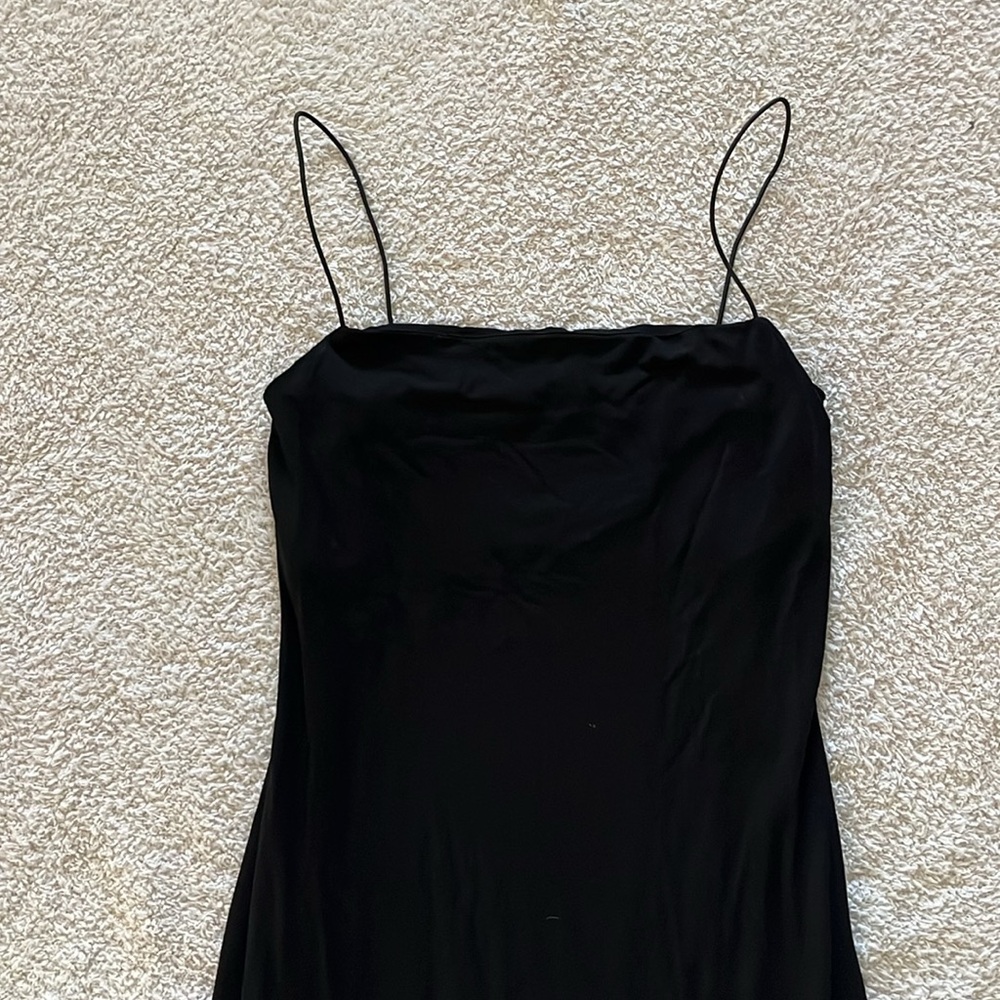NEW Reformation Pavia Knit Dress Black Size Small - Picture 5 of 9